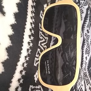 Cream sunglasses